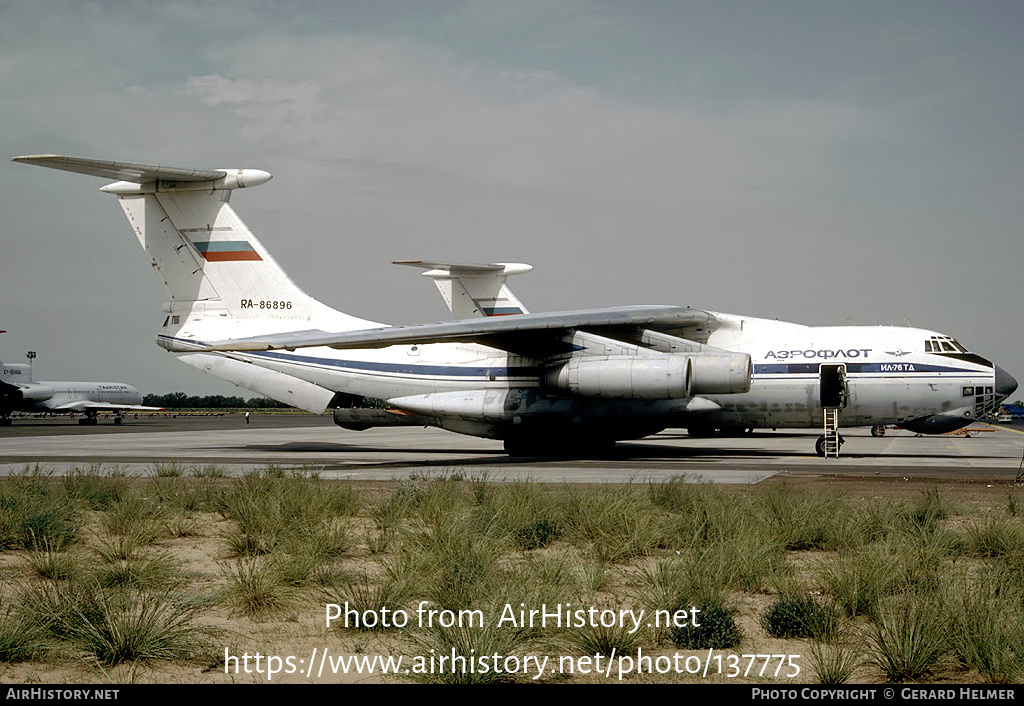 Aircraft Photo of RA-86896 | Ilyushin Il-76TD | Aeroflot | AirHistory.net #137775