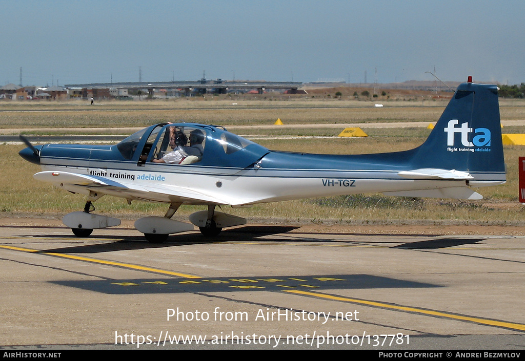 Aircraft Photo of VH-TGZ | Grob G-115 | Flight Training Adelaide - FTA | AirHistory.net #137781