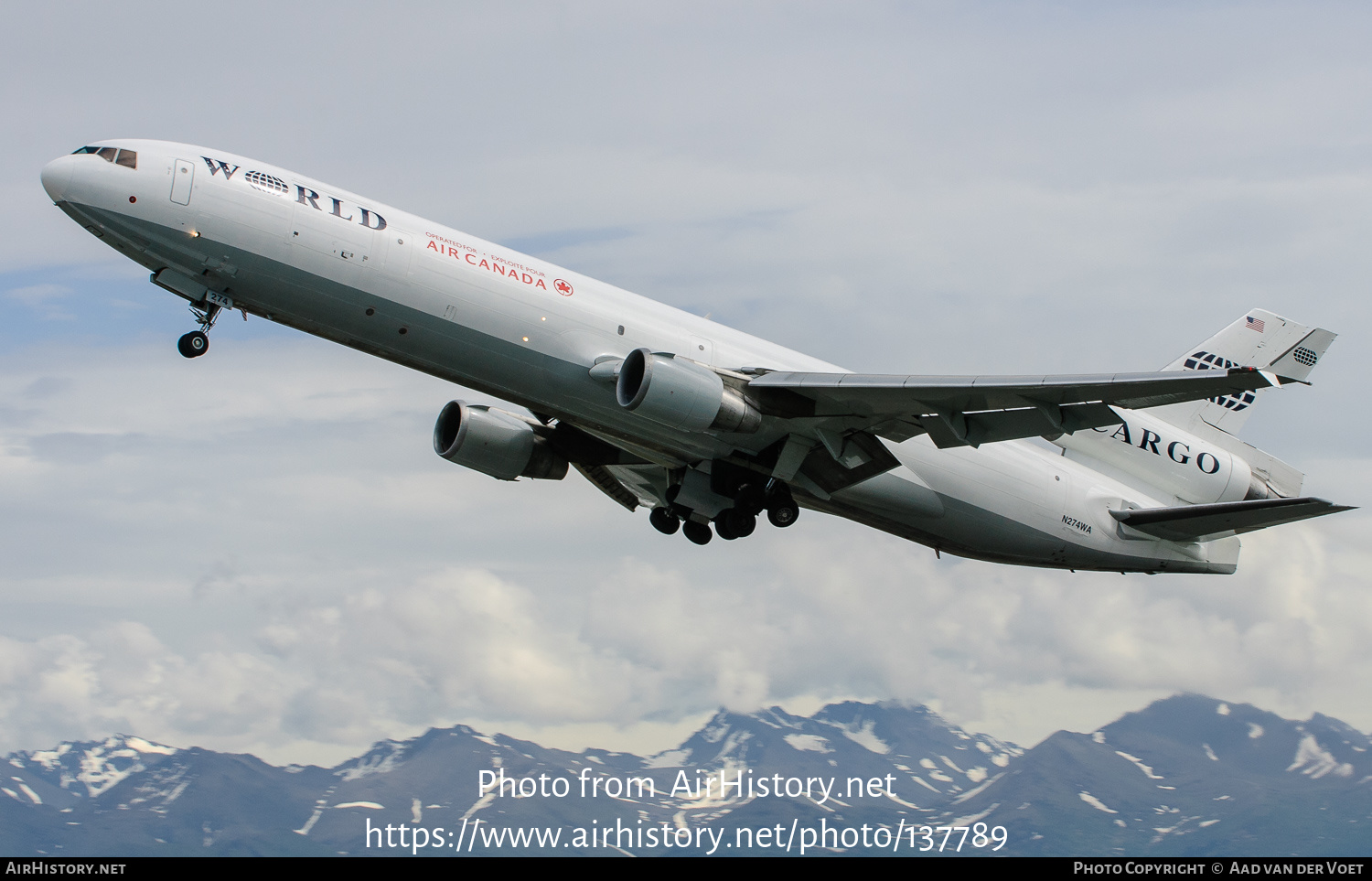 Aircraft Photo of N274WA | McDonnell Douglas MD-11F | World Airways Cargo | AirHistory.net #137789