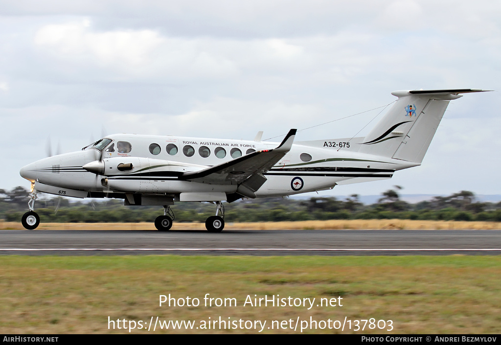 Aircraft Photo of A32-675 | Hawker Beechcraft 350 King Air (B300) | Australia - Air Force | AirHistory.net #137803