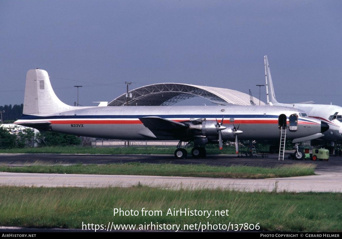 Aircraft Photo of N33VX | Douglas C-118A Liftmaster | AirHistory.net #137806