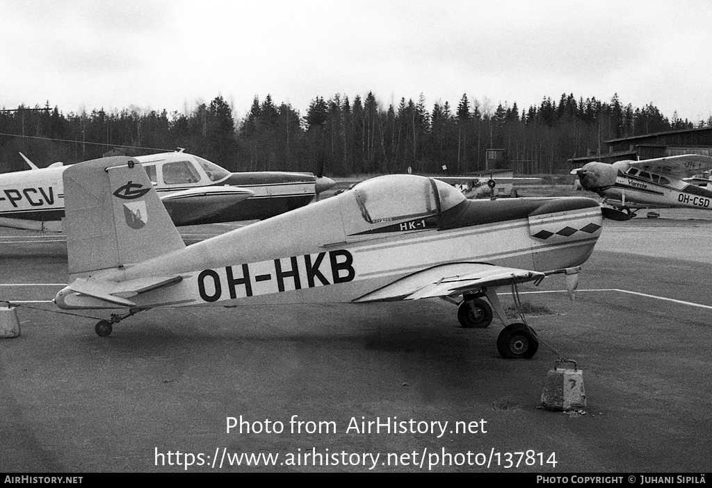 Aircraft Photo of OH-HKB | Heinonen HK-1B Keltiäinen | AirHistory.net #137814