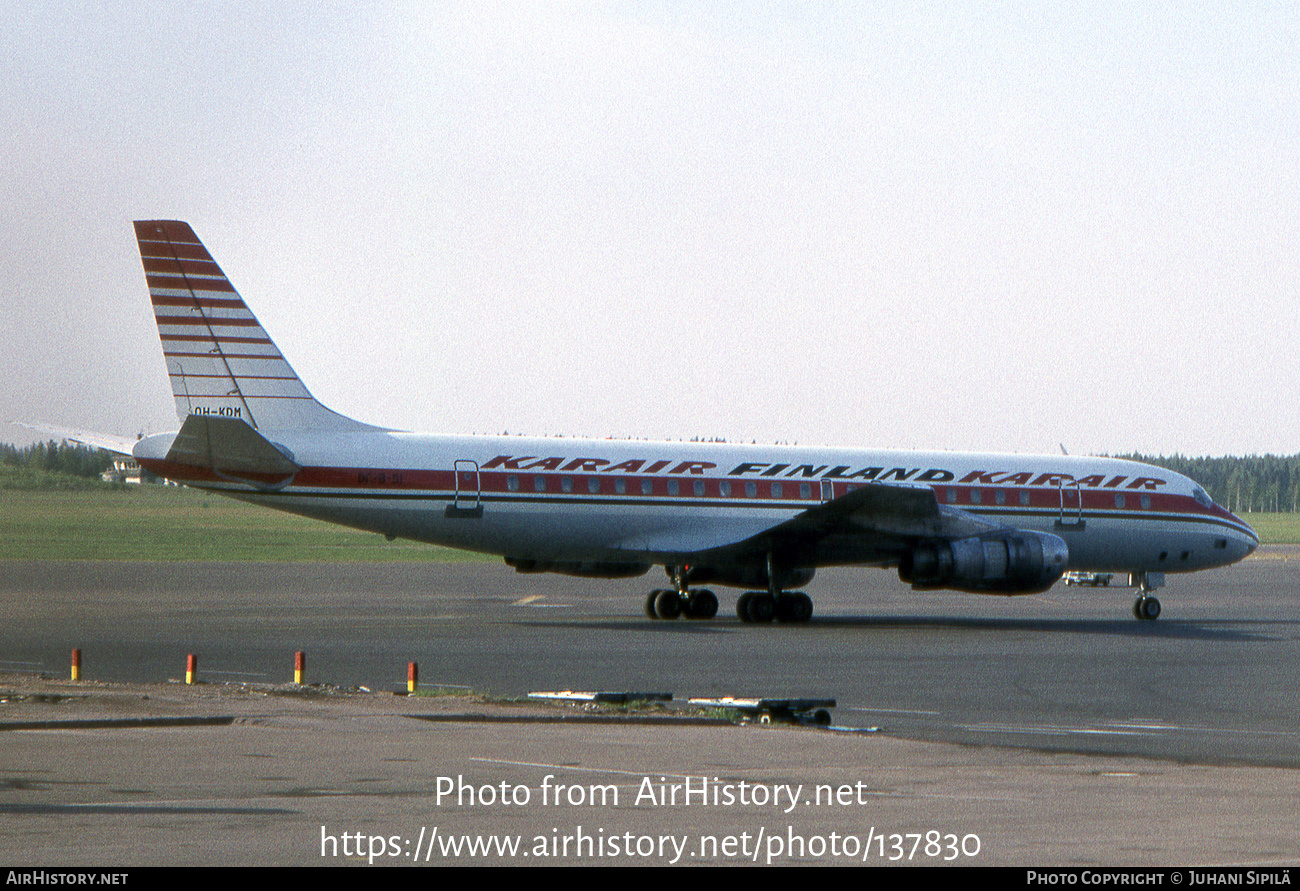 Aircraft Photo of OH-KDM | Douglas DC-8-51 | Karair Finland | AirHistory.net #137830