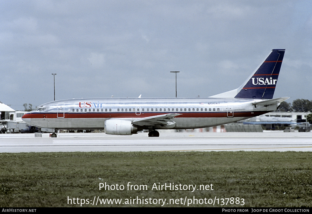 Aircraft Photo of N515AU | Boeing 737-3B7 | USAir | AirHistory.net #137883