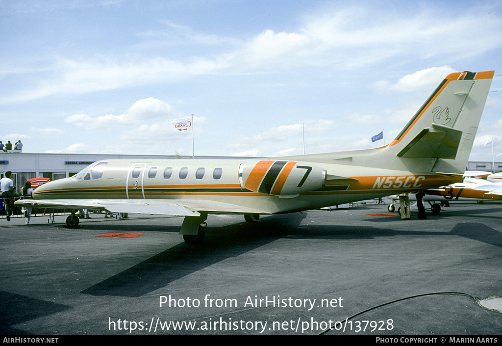 Aircraft Photo of N55CC | Cessna 550 Citation II | AirHistory.net #137928