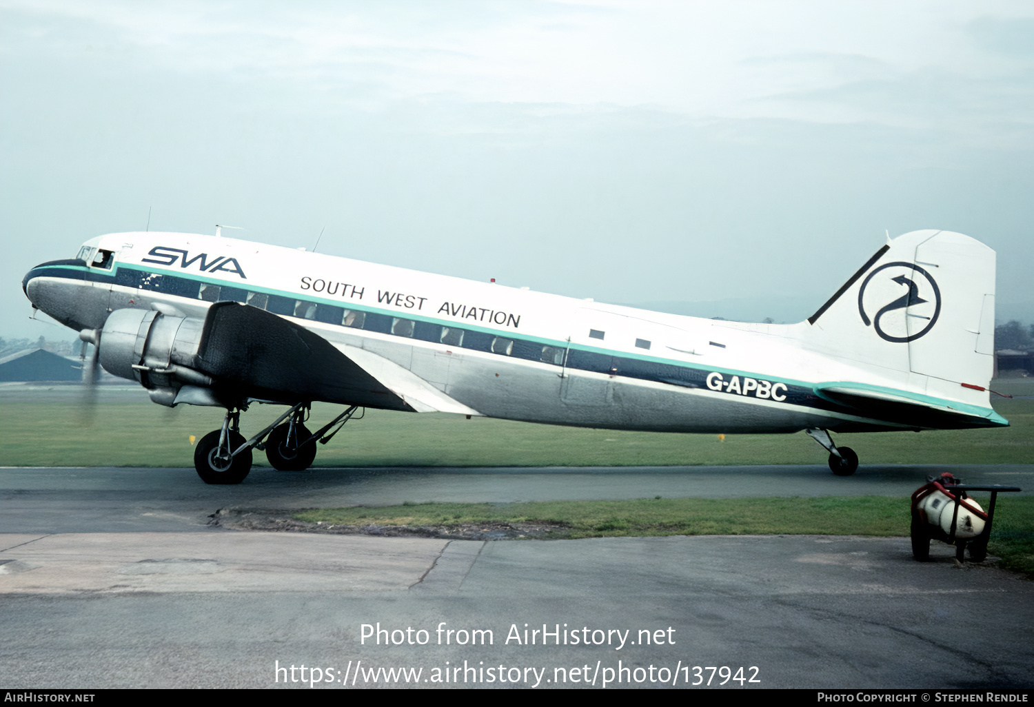 Aircraft Photo of G-APBC | Douglas C-47B Skytrain | South West Aviation - SWA | AirHistory.net #137942