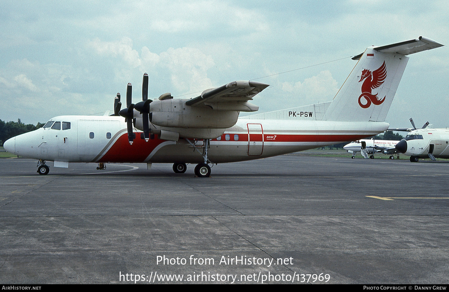 Aircraft Photo of PK-PSW | De Havilland Canada DHC-7-103 Dash 7 | Pelita Air Service | AirHistory.net #137969