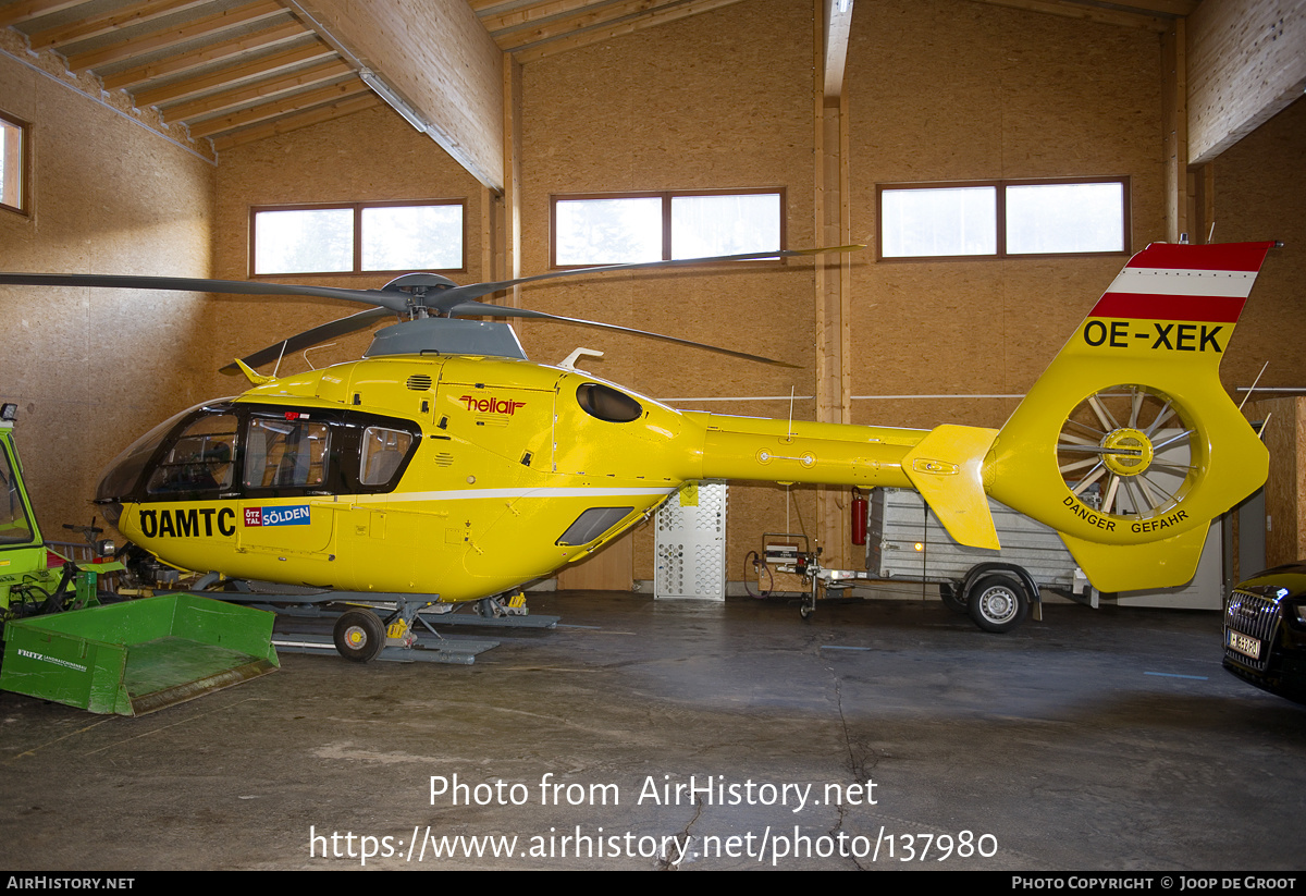 Aircraft Photo of OE-XEK | Eurocopter EC-135T-2+ | ÖAMTC | AirHistory.net #137980