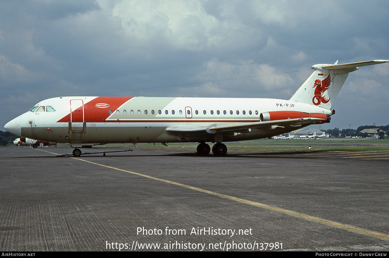 Aircraft Photo of PK-PJF | BAC 111-401AK One-Eleven | Freeport Indonesia | AirHistory.net #137981