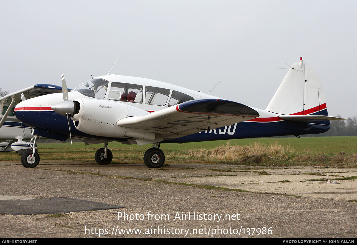 Aircraft Photo of G-ARJU | Piper PA-23-160 Apache G | AirHistory.net #137986