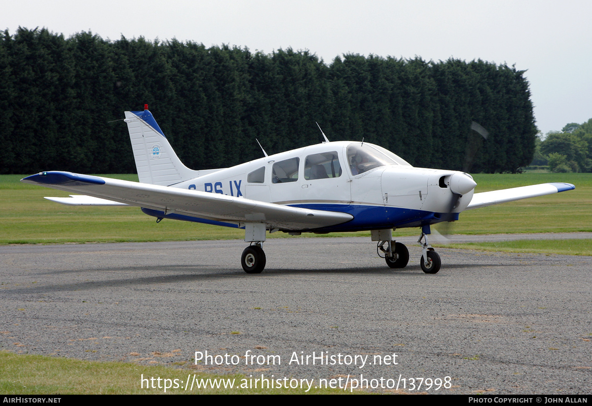 Aircraft Photo of G-BSJX | Piper PA-28-161 Cherokee Warrior II | Andrewsfield Aviation | AirHistory.net #137998