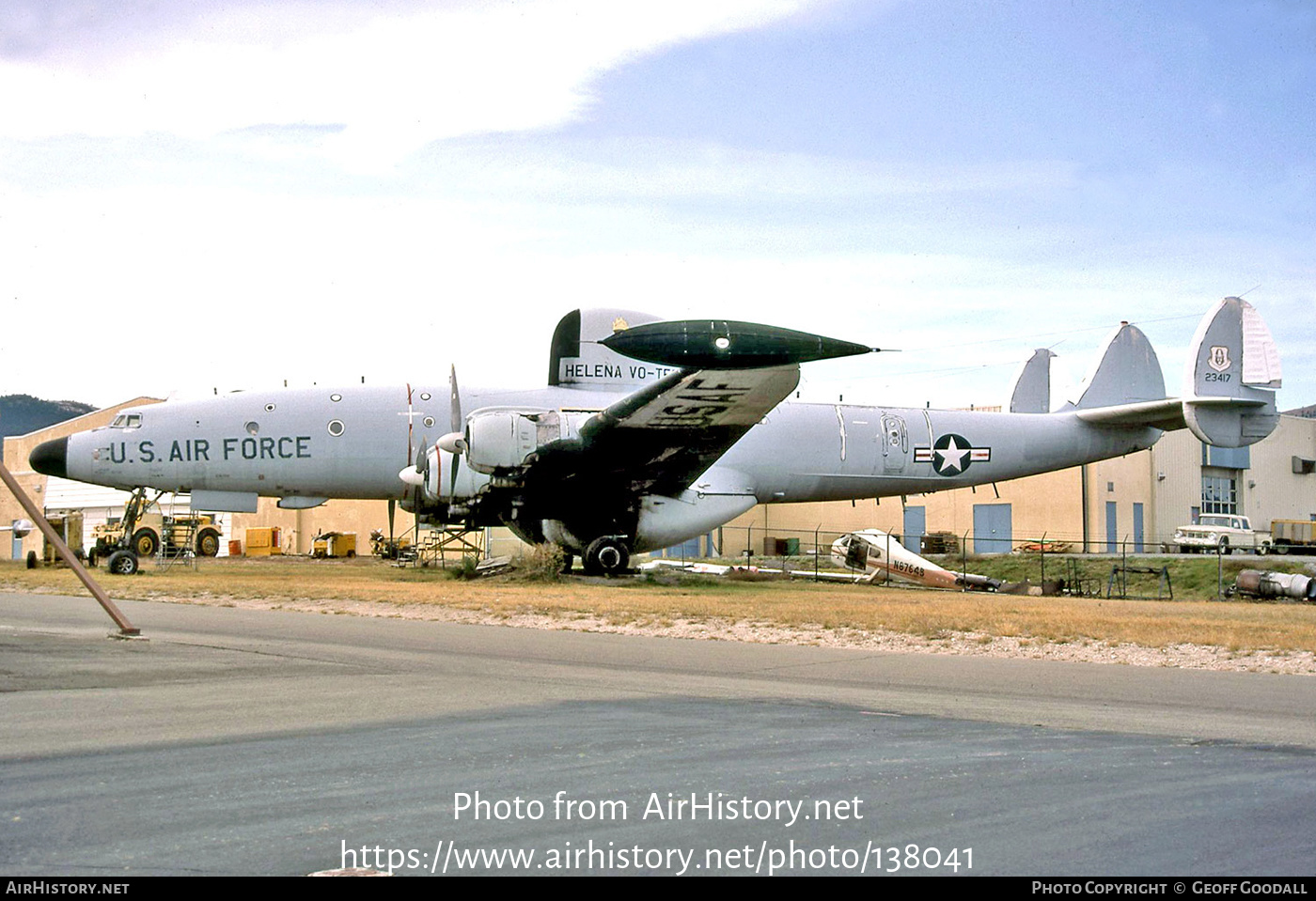 Aircraft Photo Of N4257L / 23417 | Lockheed EC-121T Warning Star | USA ...