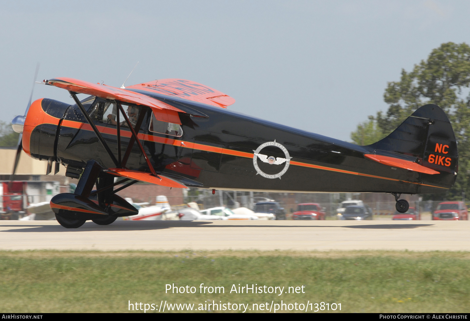 Aircraft Photo of N61KS / NC61KS | Waco EGC-8 | CAA - Civil Aeronautics Authority | AirHistory.net #138101