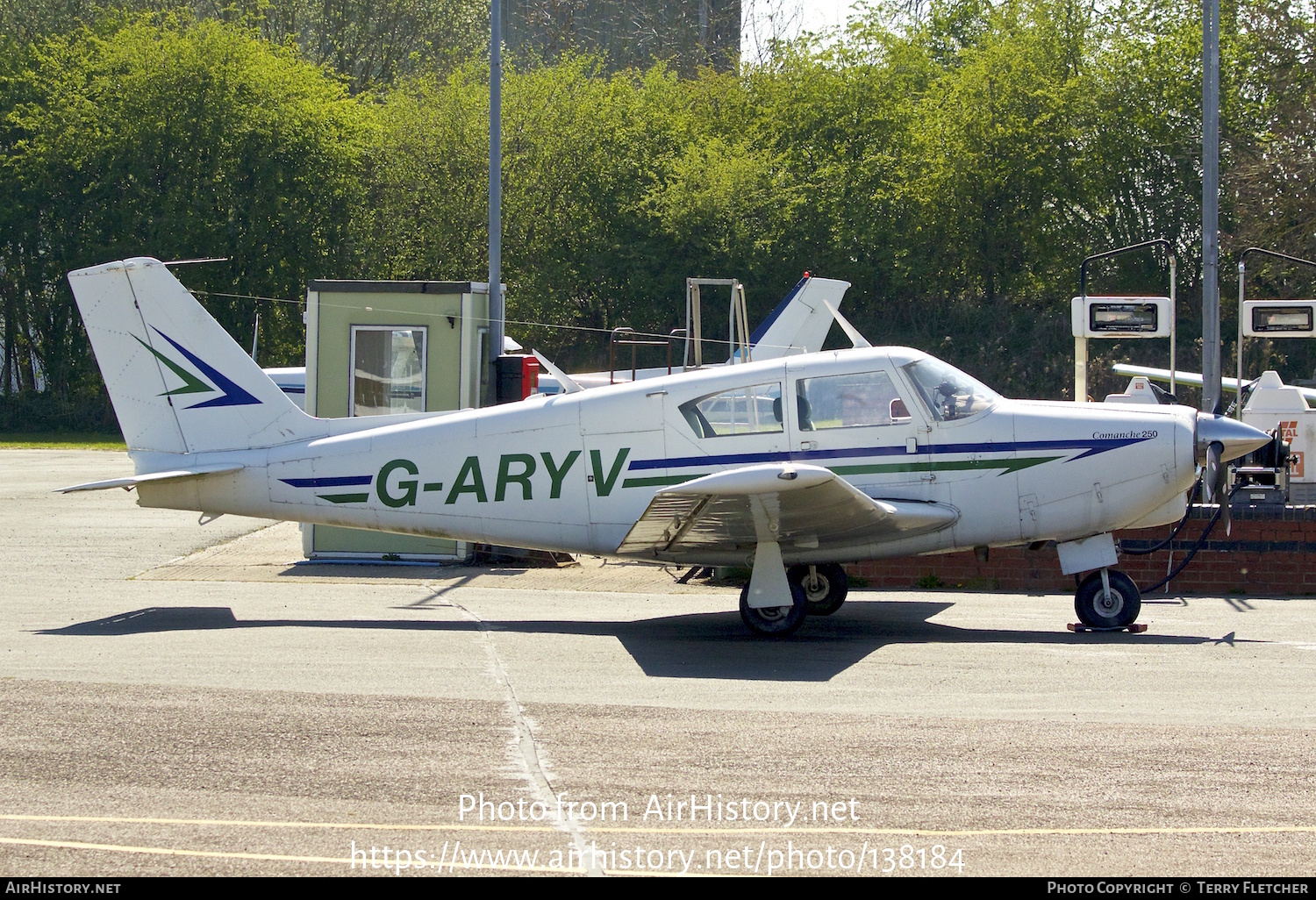 Aircraft Photo of G-ARYV | Piper PA-24-250 Comanche | AirHistory.net #138184