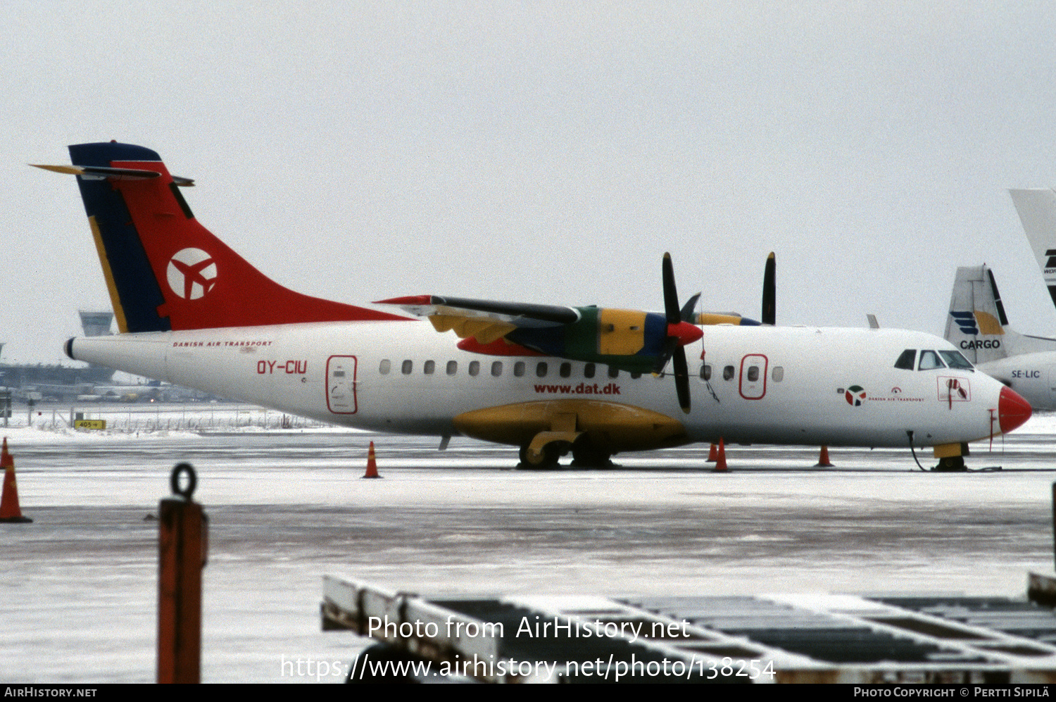 Aircraft Photo of OY-CIU | ATR ATR-42-300 | Danish Air Transport - DAT | AirHistory.net #138254