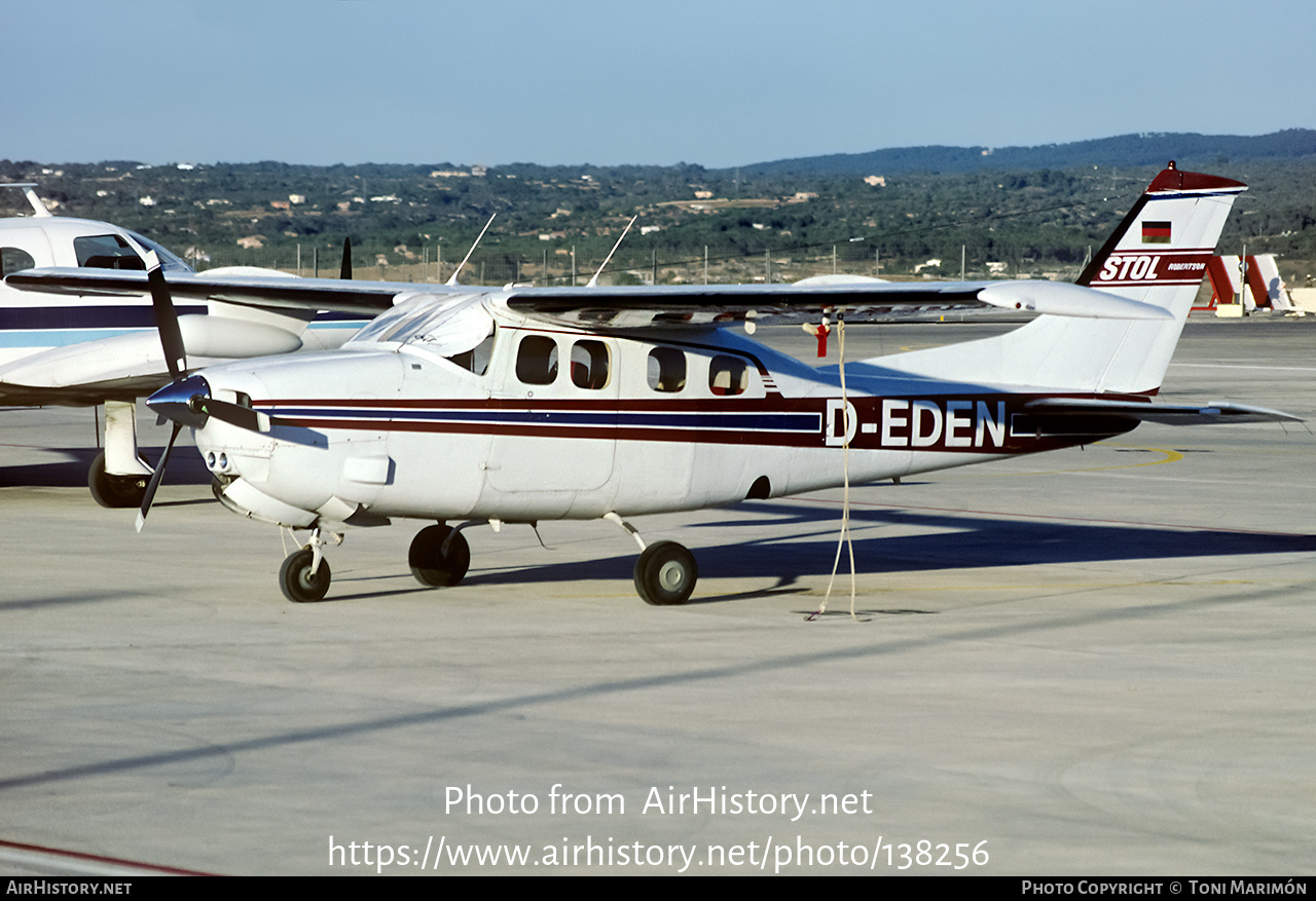 Aircraft Photo of D-EDEN | Cessna P210N Pressurized Centurion | AirHistory.net #138256