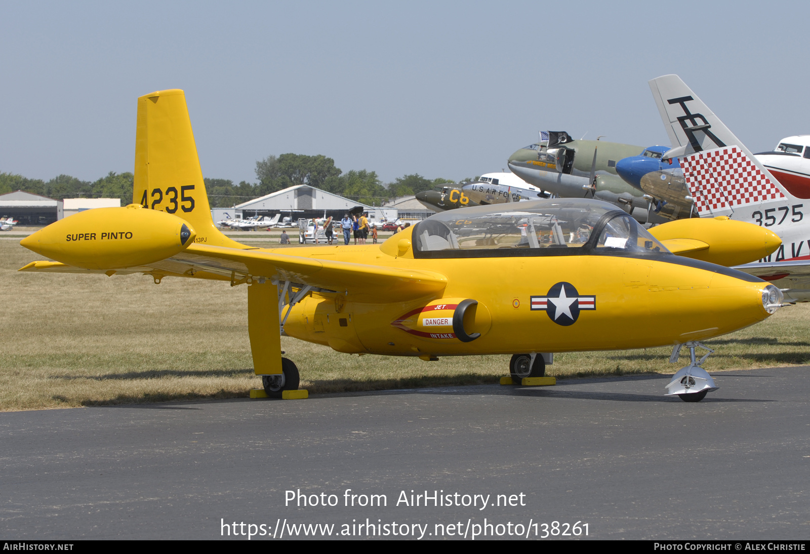 Aircraft Photo of N13PJ / 4235 | Temco TT-1 Super Pinto | USA - Navy | AirHistory.net #138261