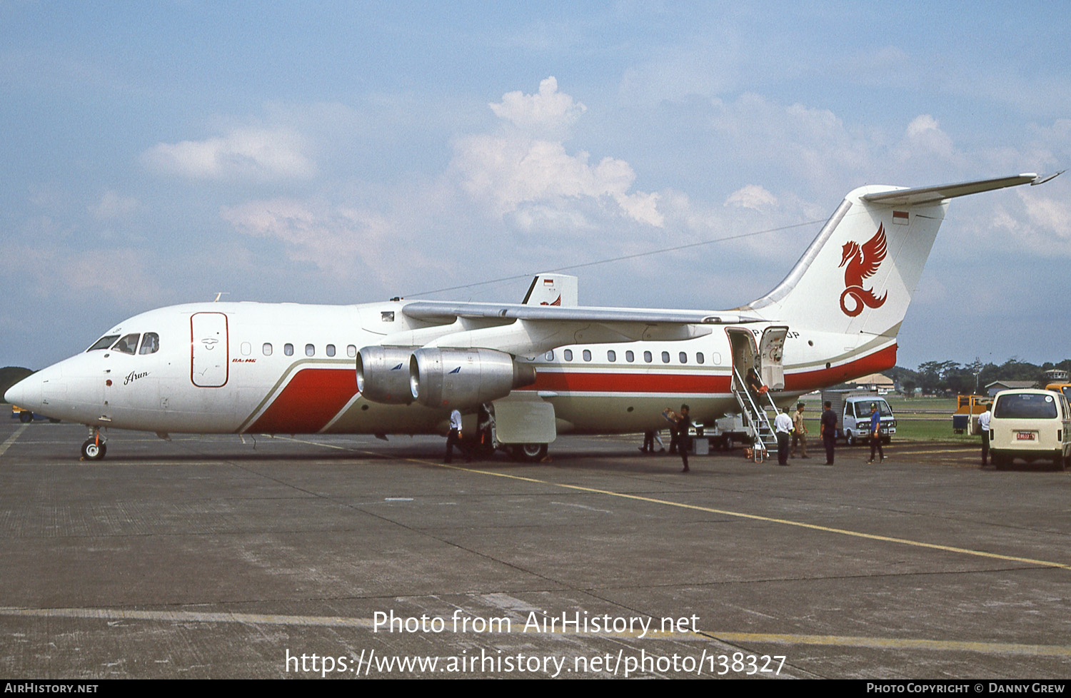 Aircraft Photo of PK-PJP | British Aerospace BAe-146-200 | Pelita Air Service | AirHistory.net #138327