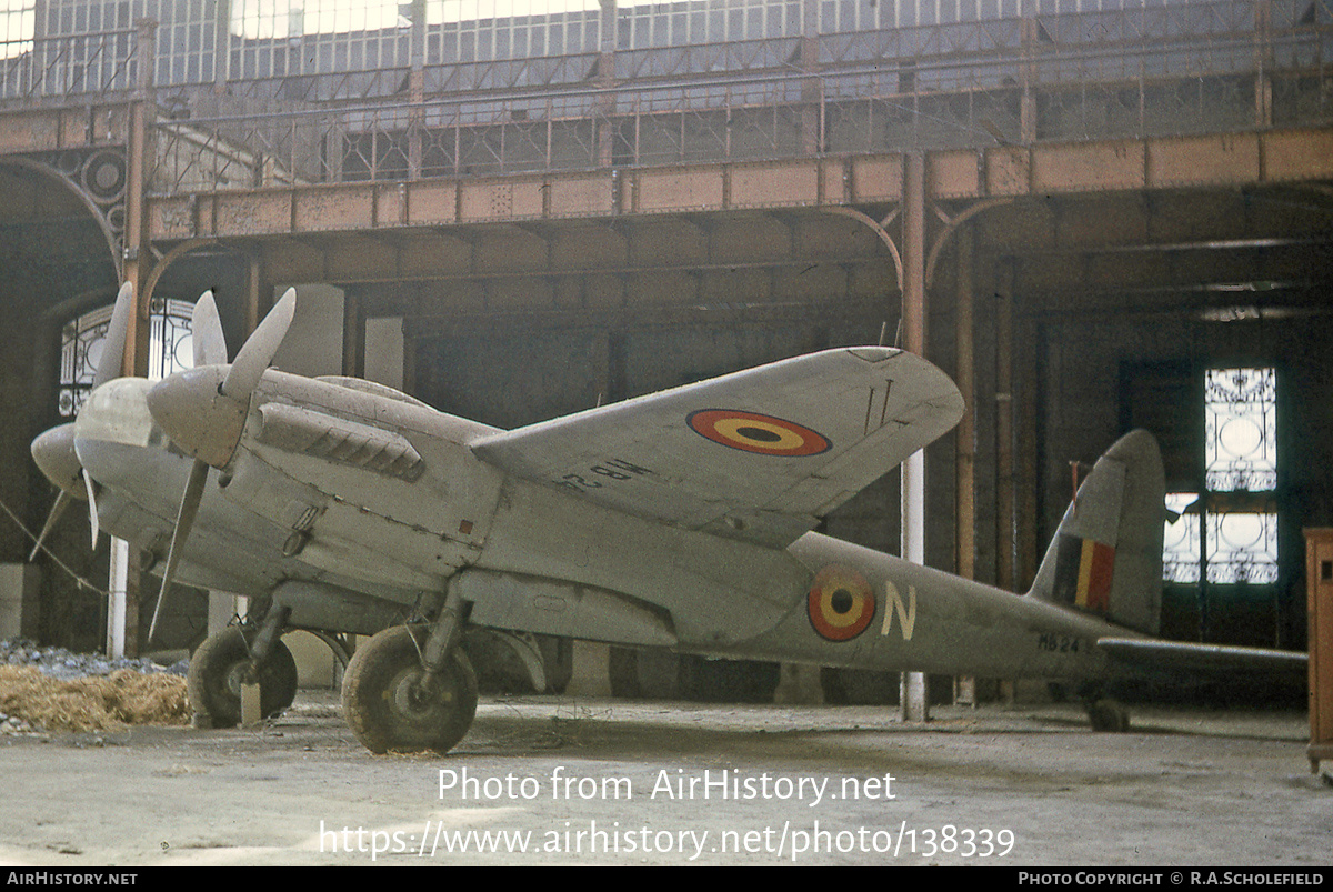 Aircraft Photo of MB-24 | De Havilland D.H. 98 Mosquito NF30 | Belgium - Air Force | AirHistory.net #138339