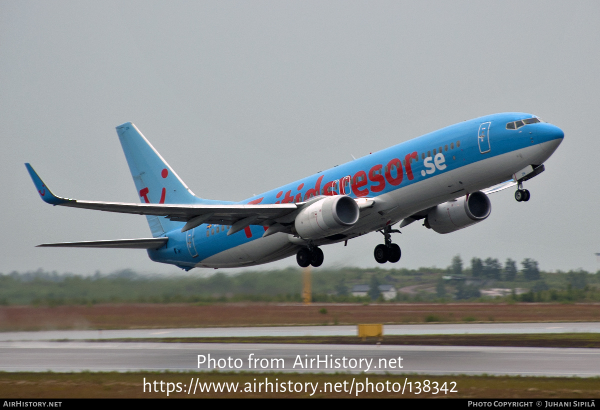 Aircraft Photo of SE-DZN | Boeing 737-804 | TUIfly Nordic | AirHistory.net #138342