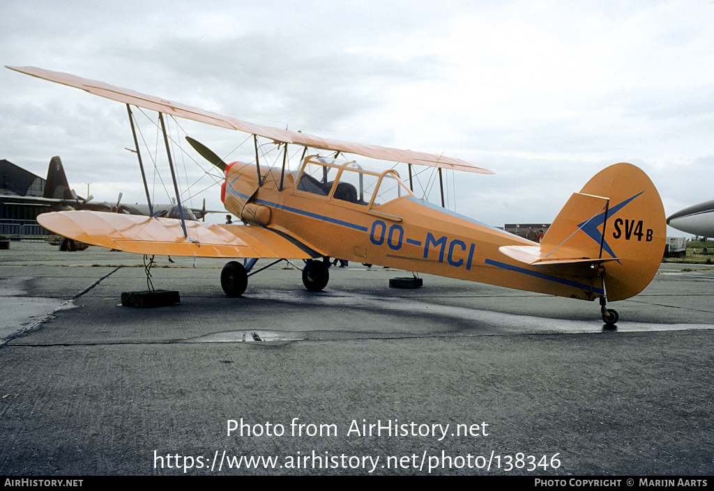 Aircraft Photo of OO-MCI | Stampe-Vertongen SV-4B | AirHistory.net #138346