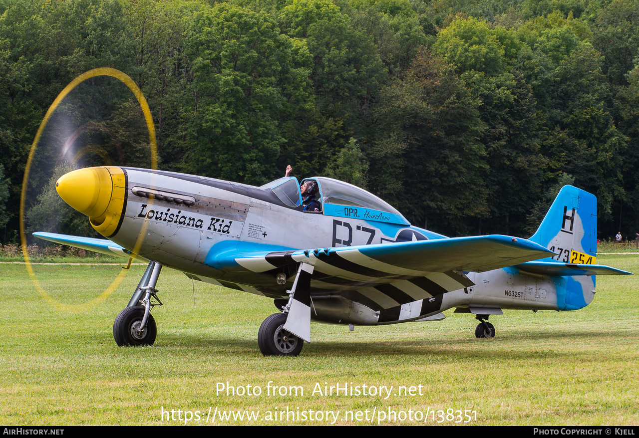 Aircraft Photo of N6328T / 473254 | North American P-51D Mustang | Heinz Aero | USA - Air Force | AirHistory.net #138351