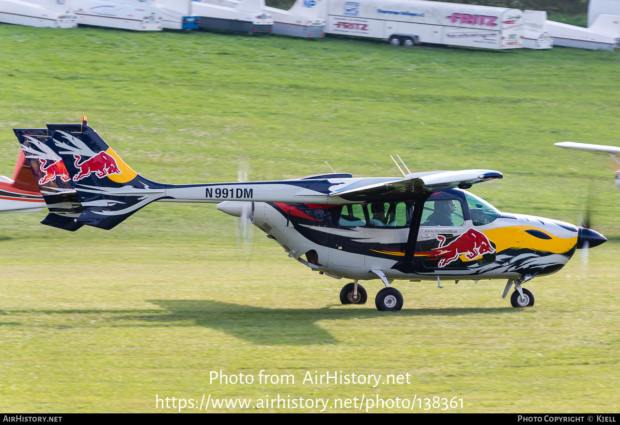 Aircraft Photo of N991DM | Cessna 337D Super Skymaster | Red Bull | AirHistory.net #138361