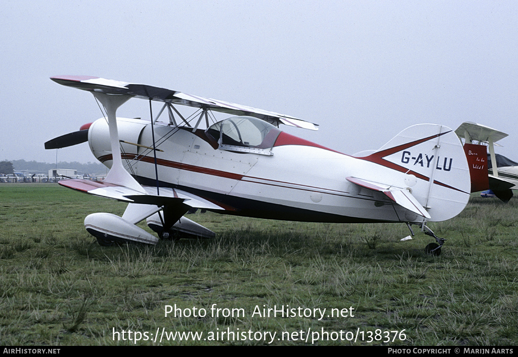 Aircraft Photo of G-AYLU | Pitts S-1S Special | AirHistory.net #138376