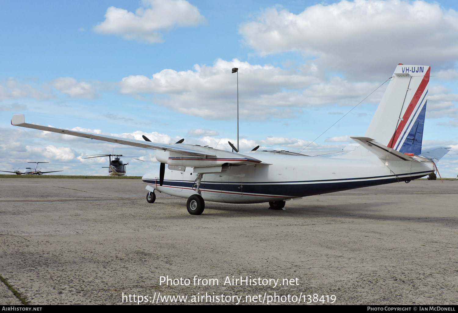 Aircraft Photo of VH-UJN | Rockwell 500S Shrike Commander | AirHistory.net #138419