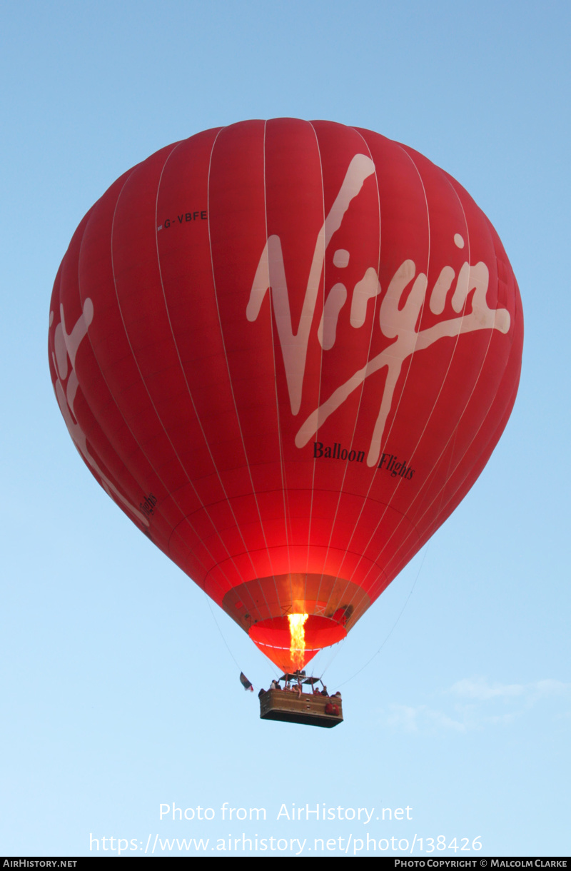 Aircraft Photo of G-VBFE | Ultramagic N-355 | Virgin Balloon Flights | AirHistory.net #138426