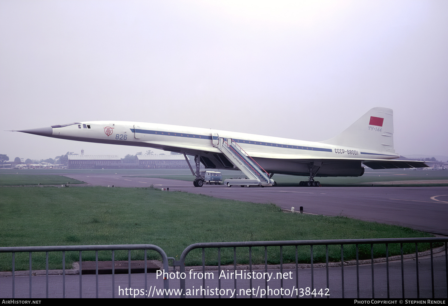 Aircraft Photo of CCCP-68001 | Tupolev Tu-144 | Aeroflot | AirHistory.net #138442