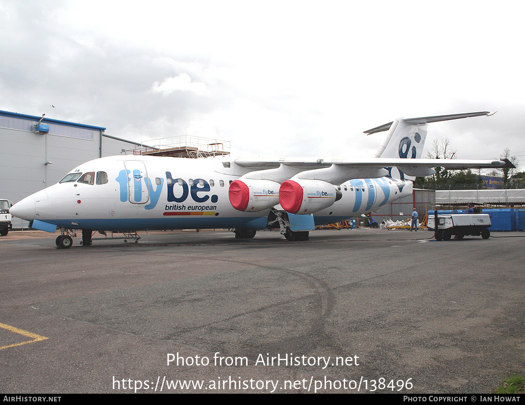 Aircraft Photo of G-JEAW | British Aerospace BAe-146-200 | Flybe - British European | AirHistory.net #138496