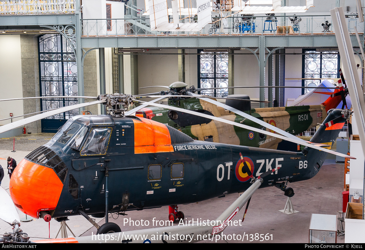 Aircraft Photo of B6 | Sikorsky HSS-1 | Belgium - Air Force | AirHistory.net #138561