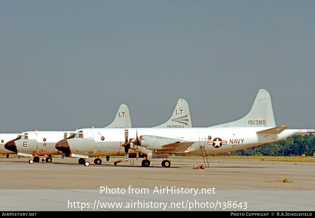 Aircraft Photo of 151385 | Lockheed P-3A Orion | USA - Navy | AirHistory.net #138643