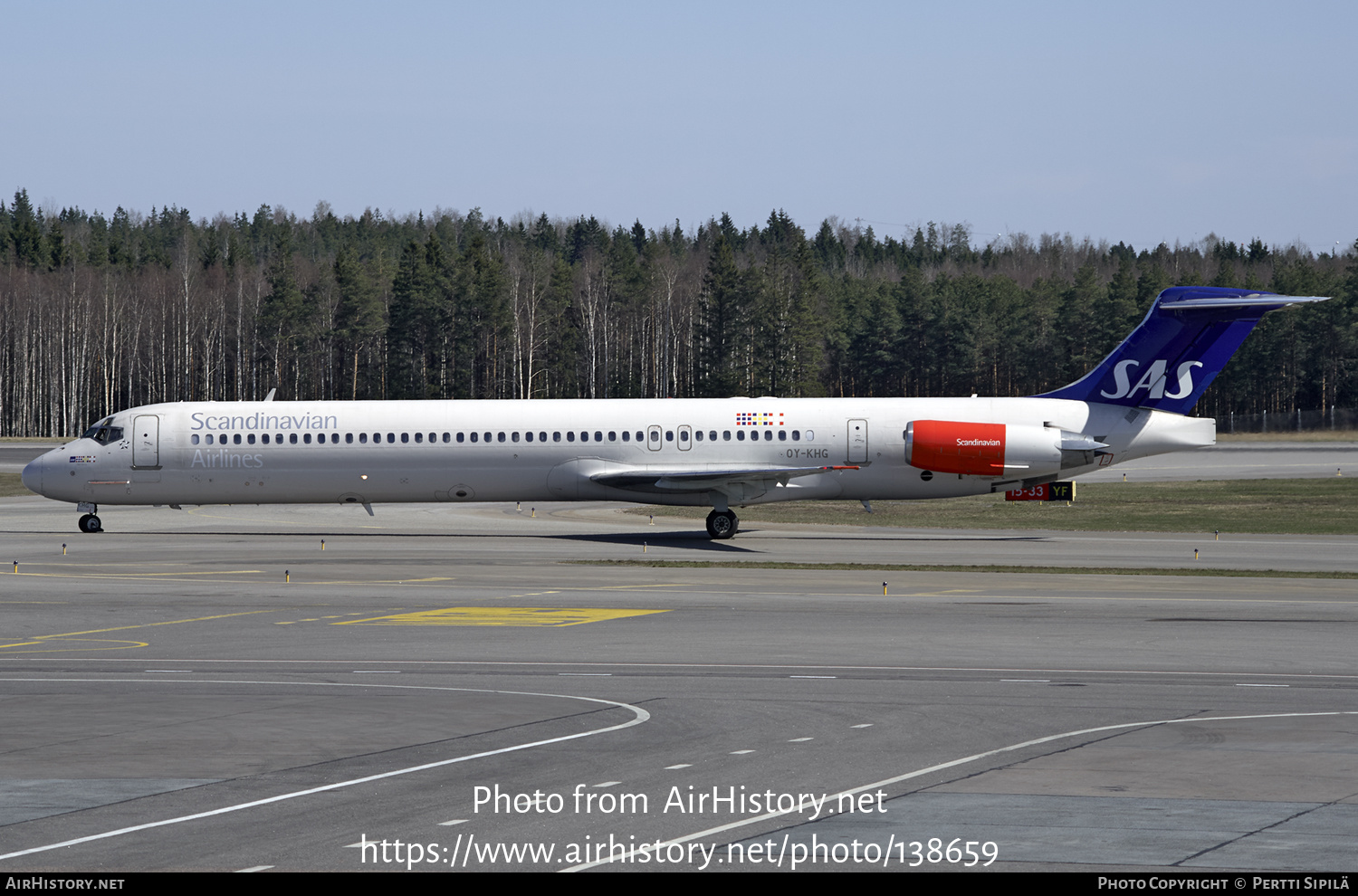 Aircraft Photo of OY-KHG | McDonnell Douglas MD-82 (DC-9-82) | Scandinavian Airlines - SAS | AirHistory.net #138659