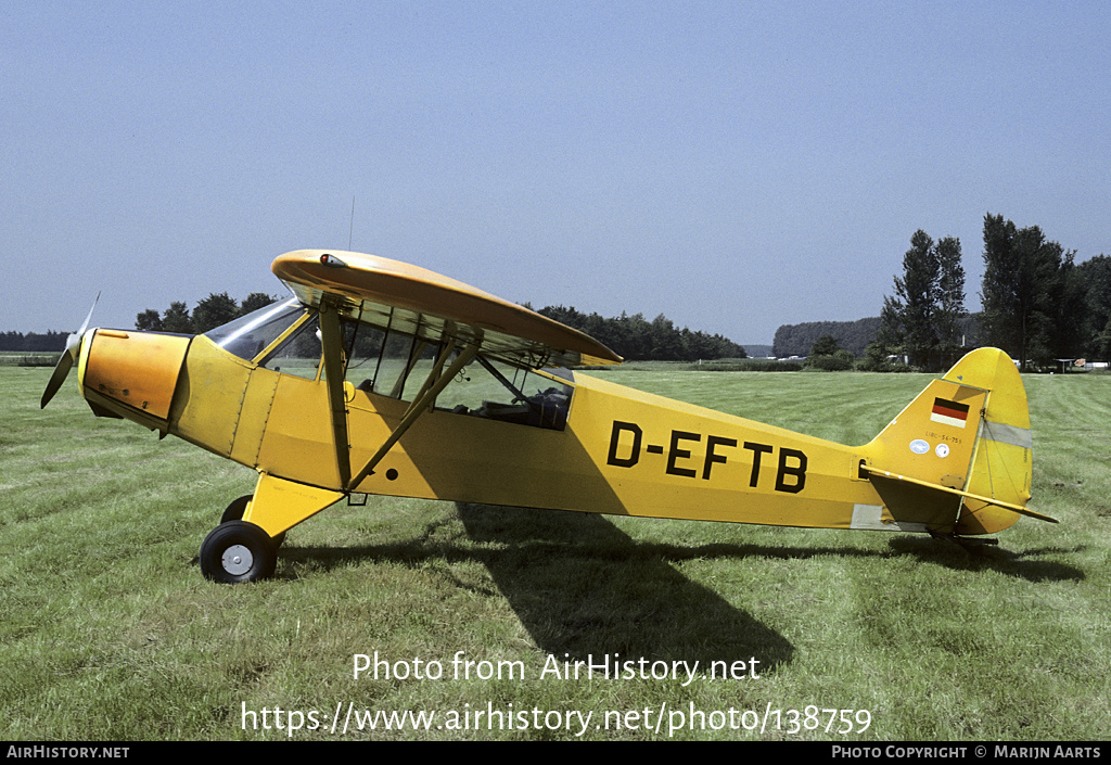 Aircraft Photo of D-EFTB | Piper L-18C Super Cub | AirHistory.net #138759