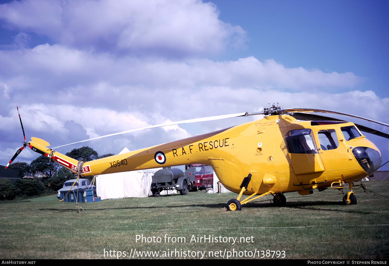 Aircraft Photo of XG540 | Bristol 171 Sycamore HR14 | UK - Air Force | AirHistory.net #138793