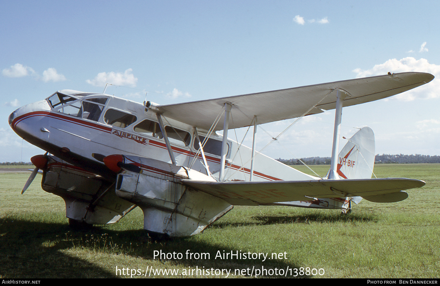 Aircraft Photo of VH-BIF | De Havilland D.H. 89A Dragon Rapide Mk.4 | Airflite | AirHistory.net #138800