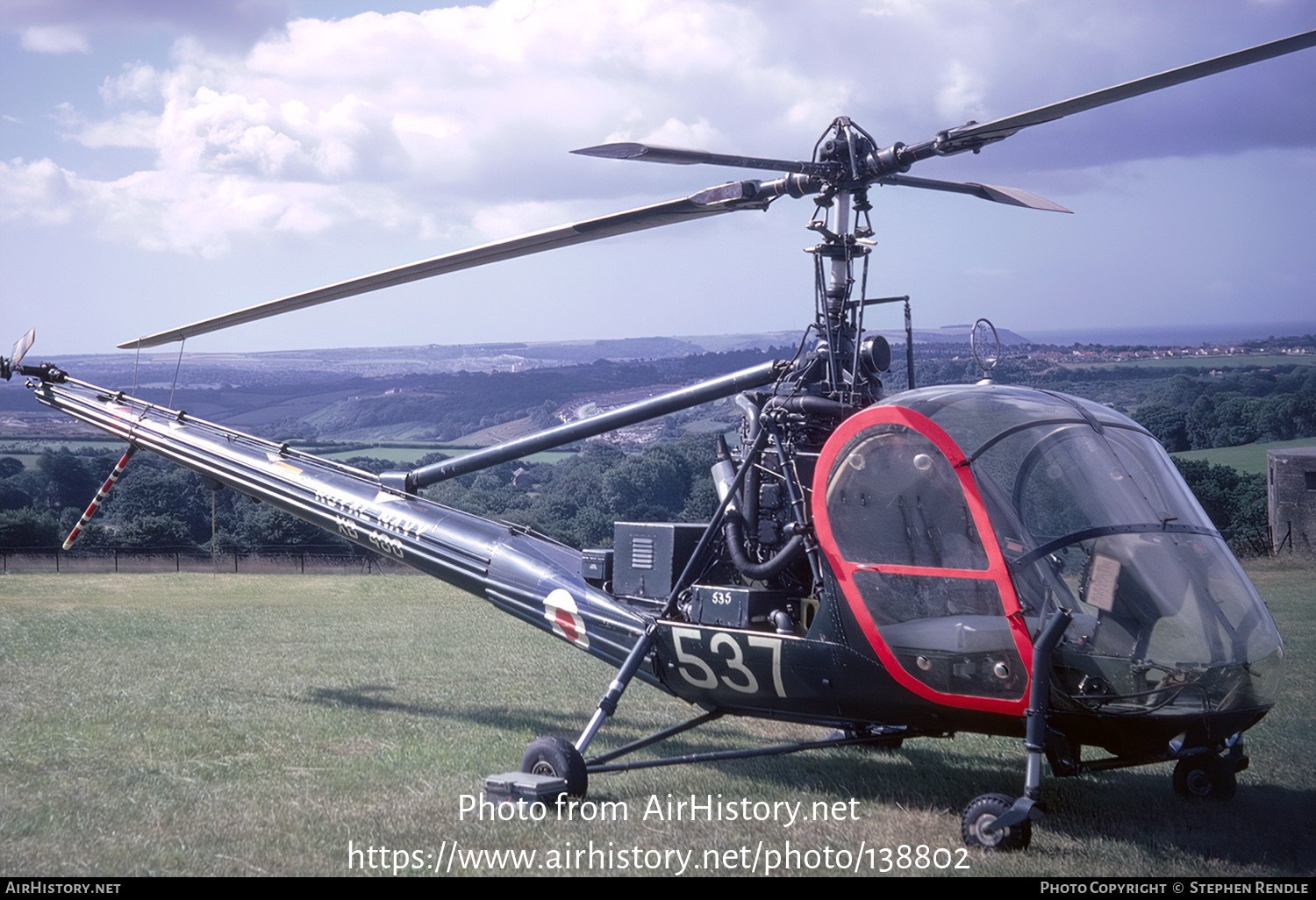 Aircraft Photo of XB480 | Hiller HT1 | UK - Navy | AirHistory.net #138802