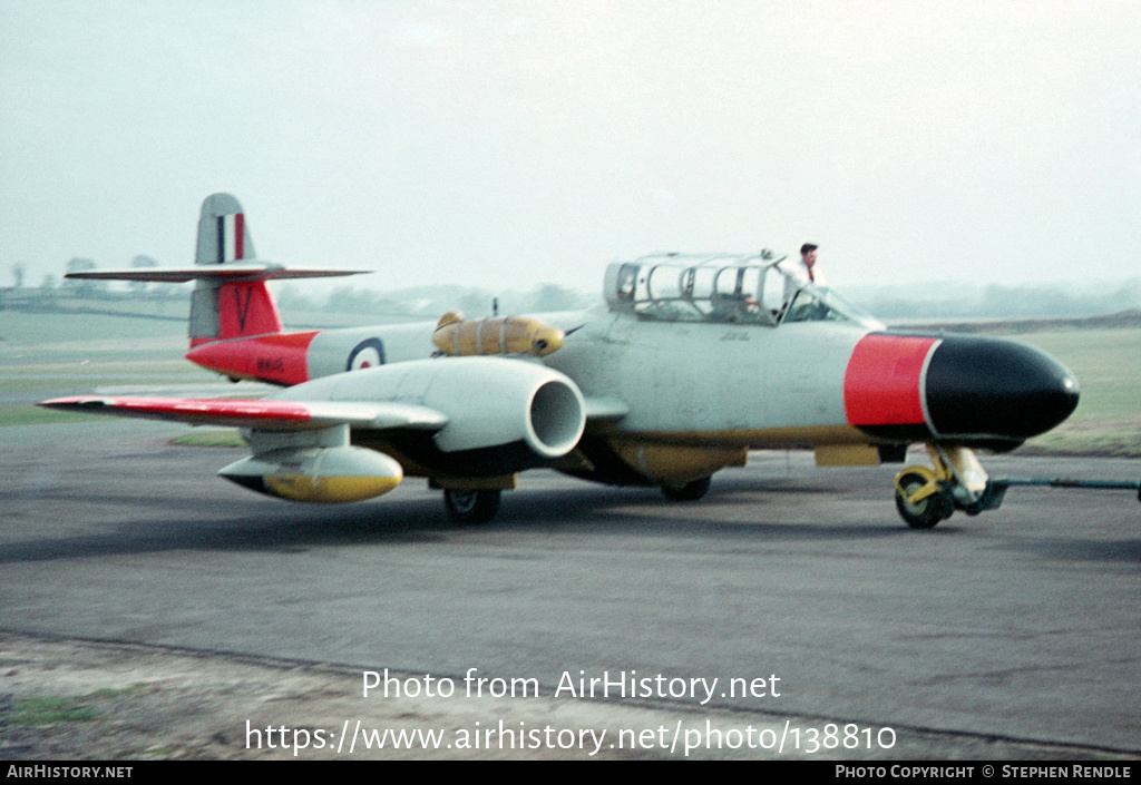 Aircraft Photo of WM148 | Gloster Meteor TT20 | UK - Air Force | AirHistory.net #138810