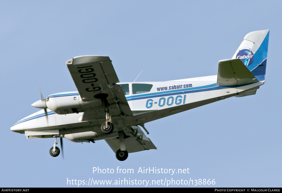 Aircraft Photo of G-OOGI | Gulfstream American GA-7 Cougar | Cabair | AirHistory.net #138866