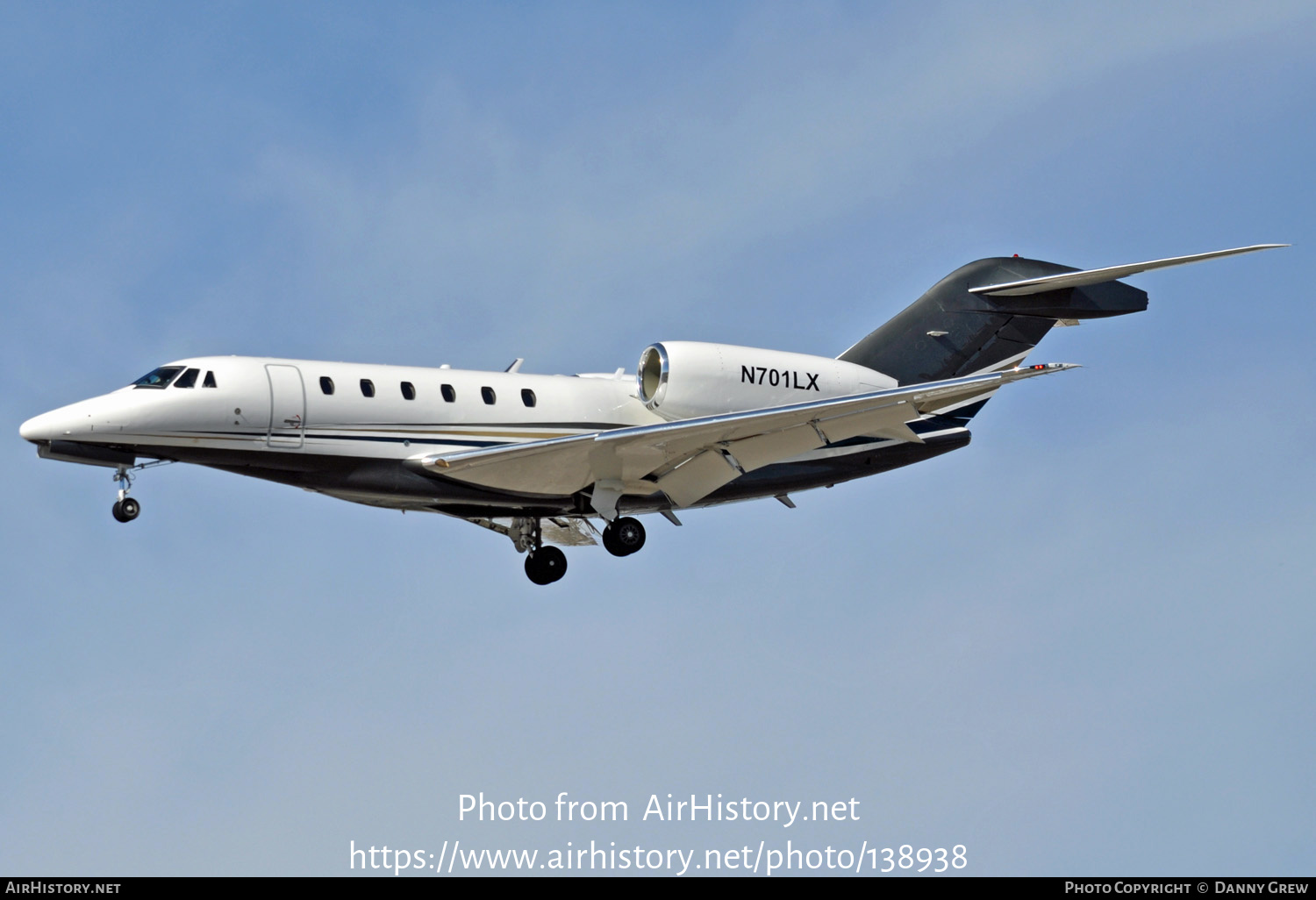 Aircraft Photo of N701LX | Cessna 750 Citation X | AirHistory.net #138938