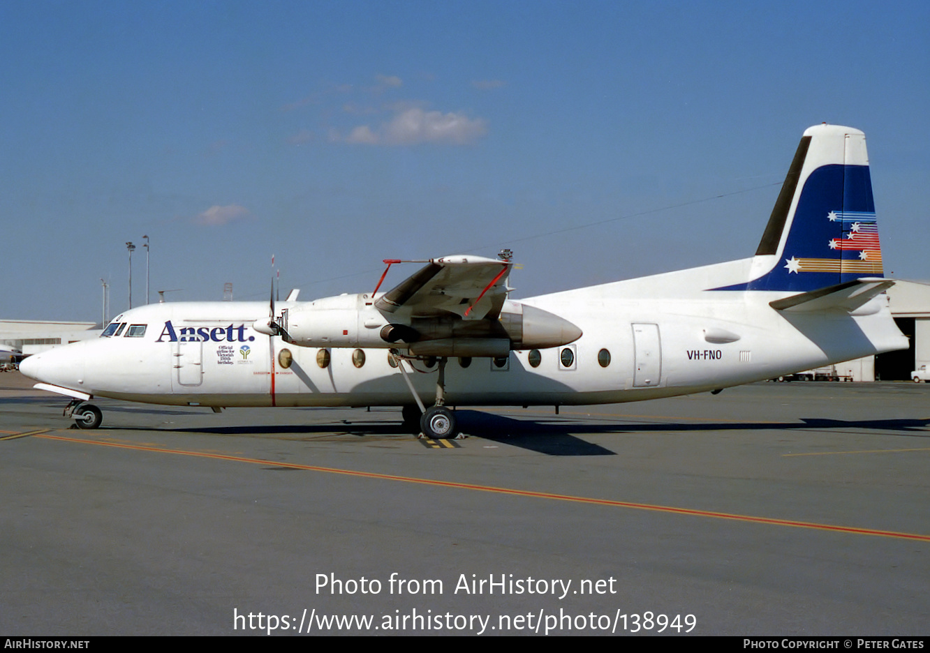 Aircraft Photo of VH-FNO | Fokker F27-600 Friendship | Ansett | AirHistory.net #138949