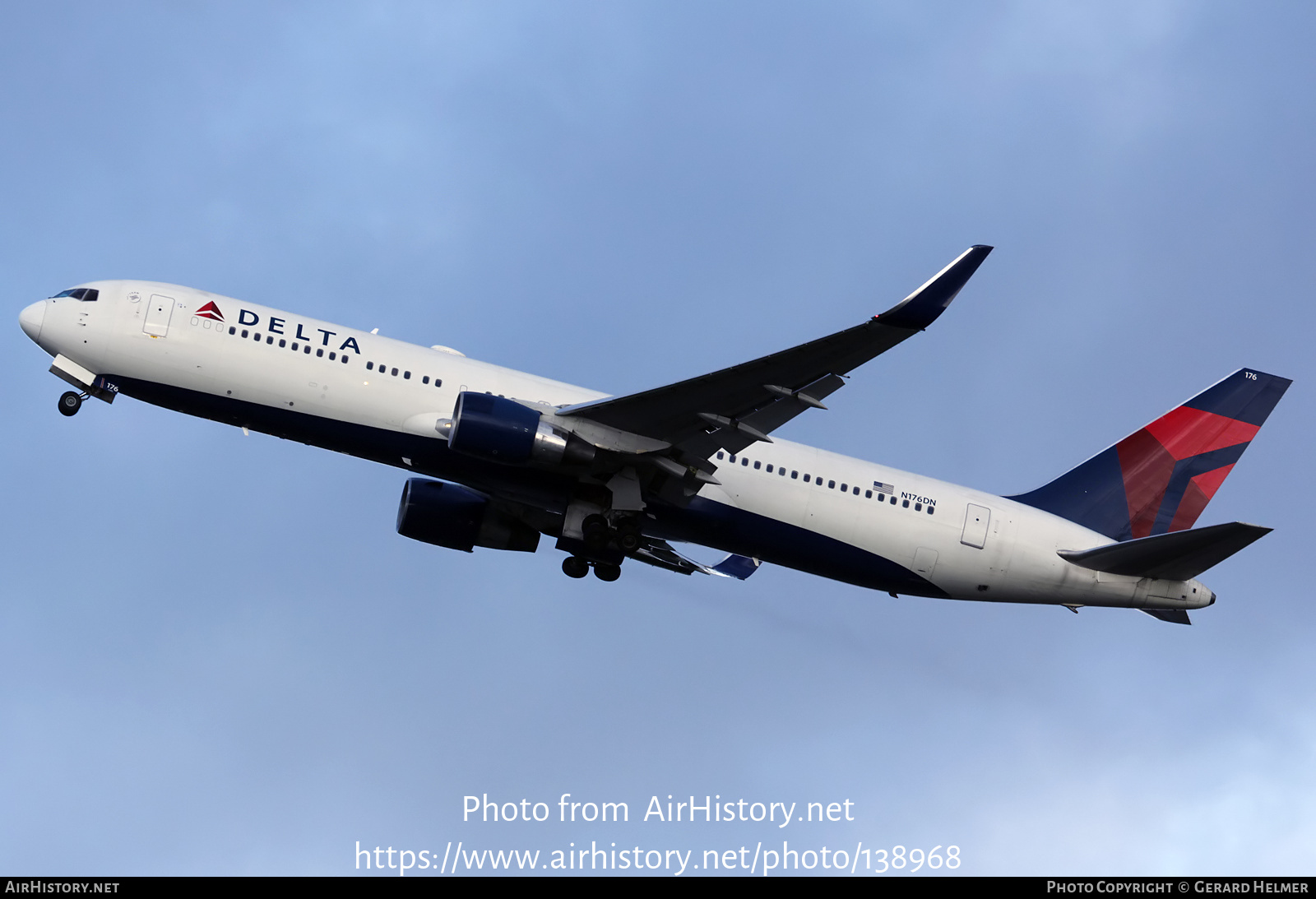 Aircraft Photo of N176DN | Boeing 767-332/ER | Delta Air Lines | AirHistory.net #138968