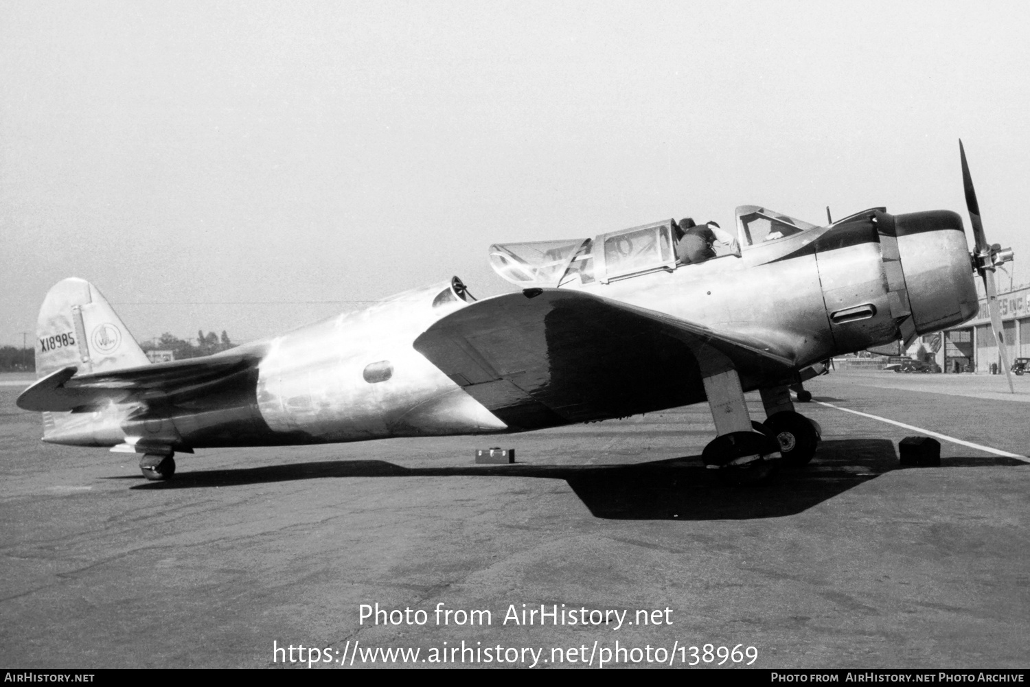 Aircraft Photo of NX18985 / X18985 | Vultee V-12 | AirHistory.net #138969