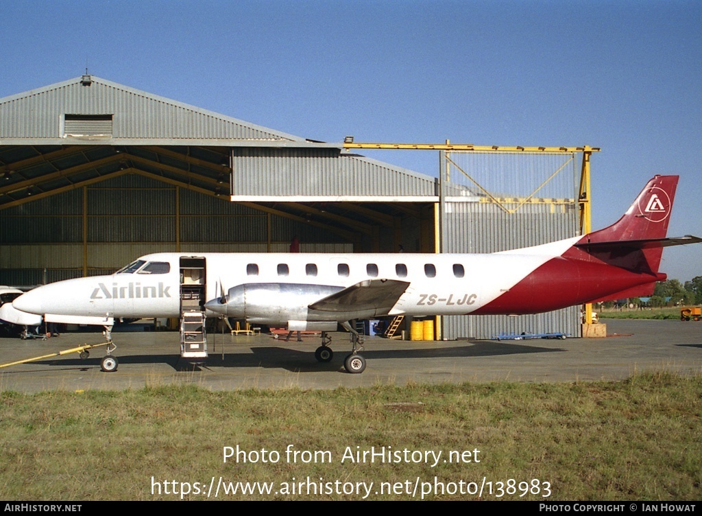 Aircraft Photo of ZS-LJC | Swearingen SA-226TC Metro II | Airlink | AirHistory.net #138983