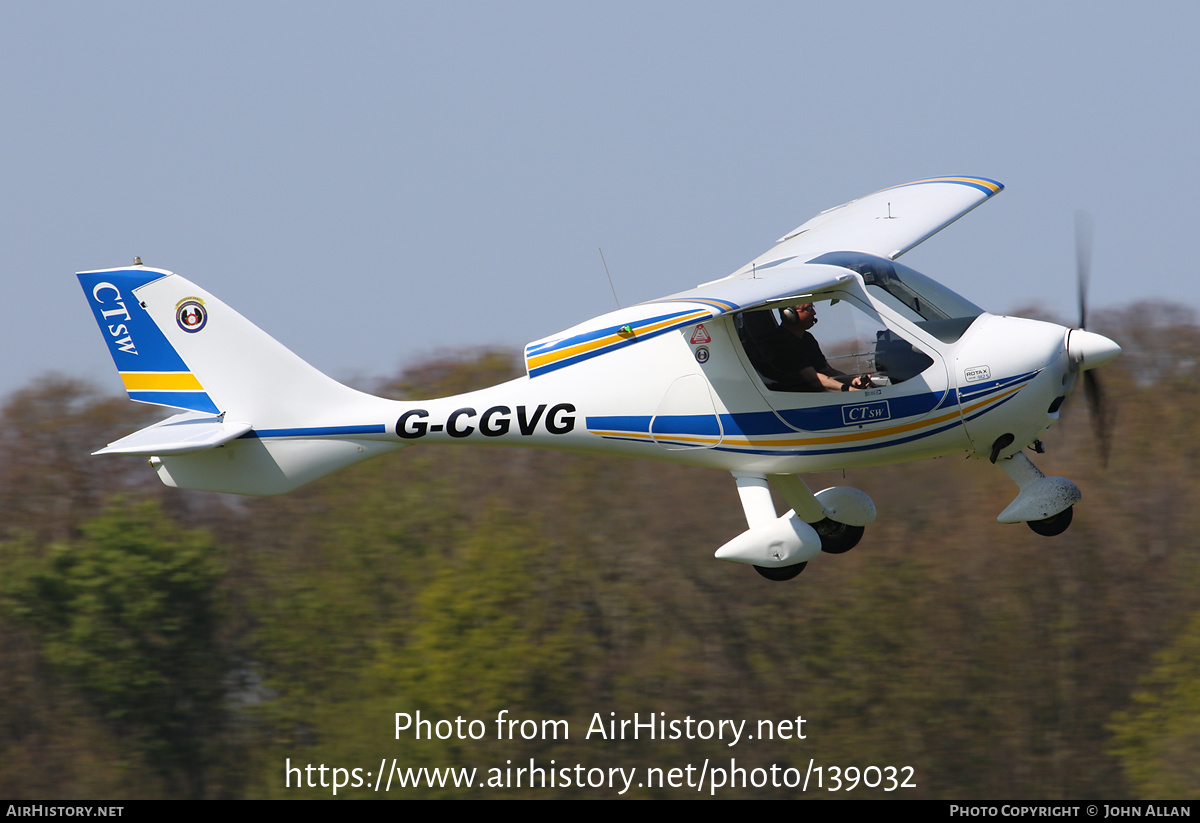 Aircraft Photo of G-CGVG | Flight Design CT-SW | AirHistory.net #139032