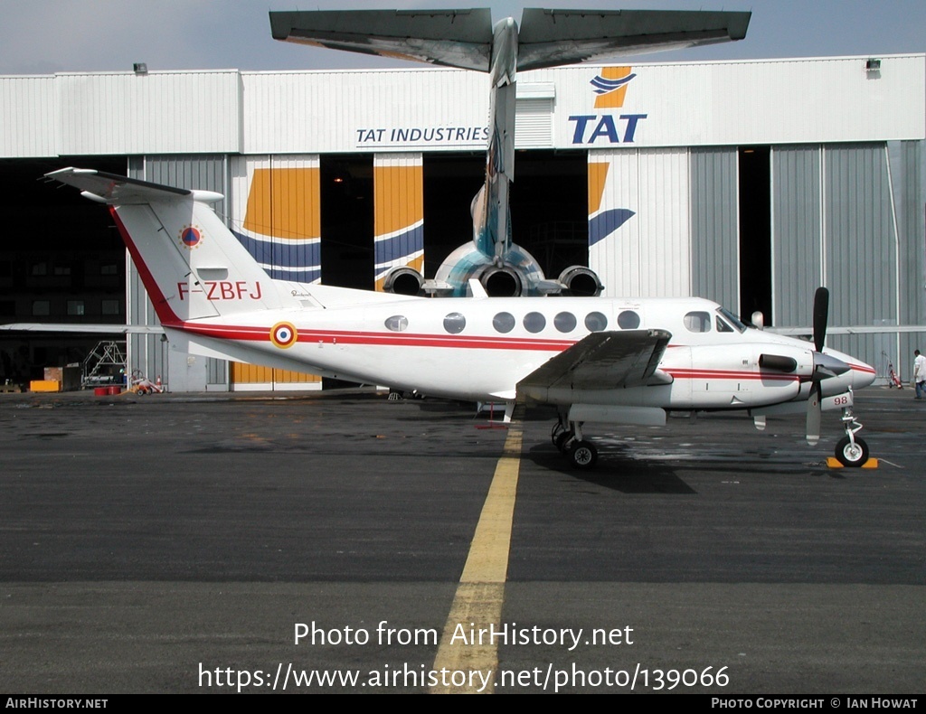 Aircraft Photo of F-ZBFJ | Beech B200 Super King Air | Sécurité Civile | AirHistory.net #139066