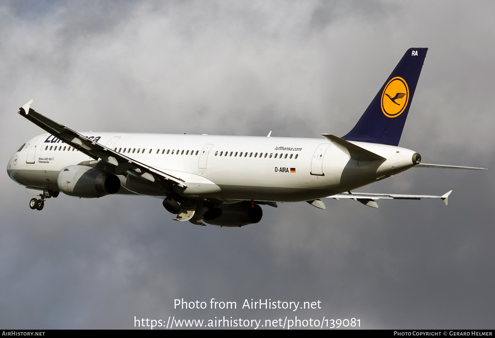 Aircraft Photo of D-AIRA | Airbus A321-131 | Lufthansa | AirHistory.net #139081