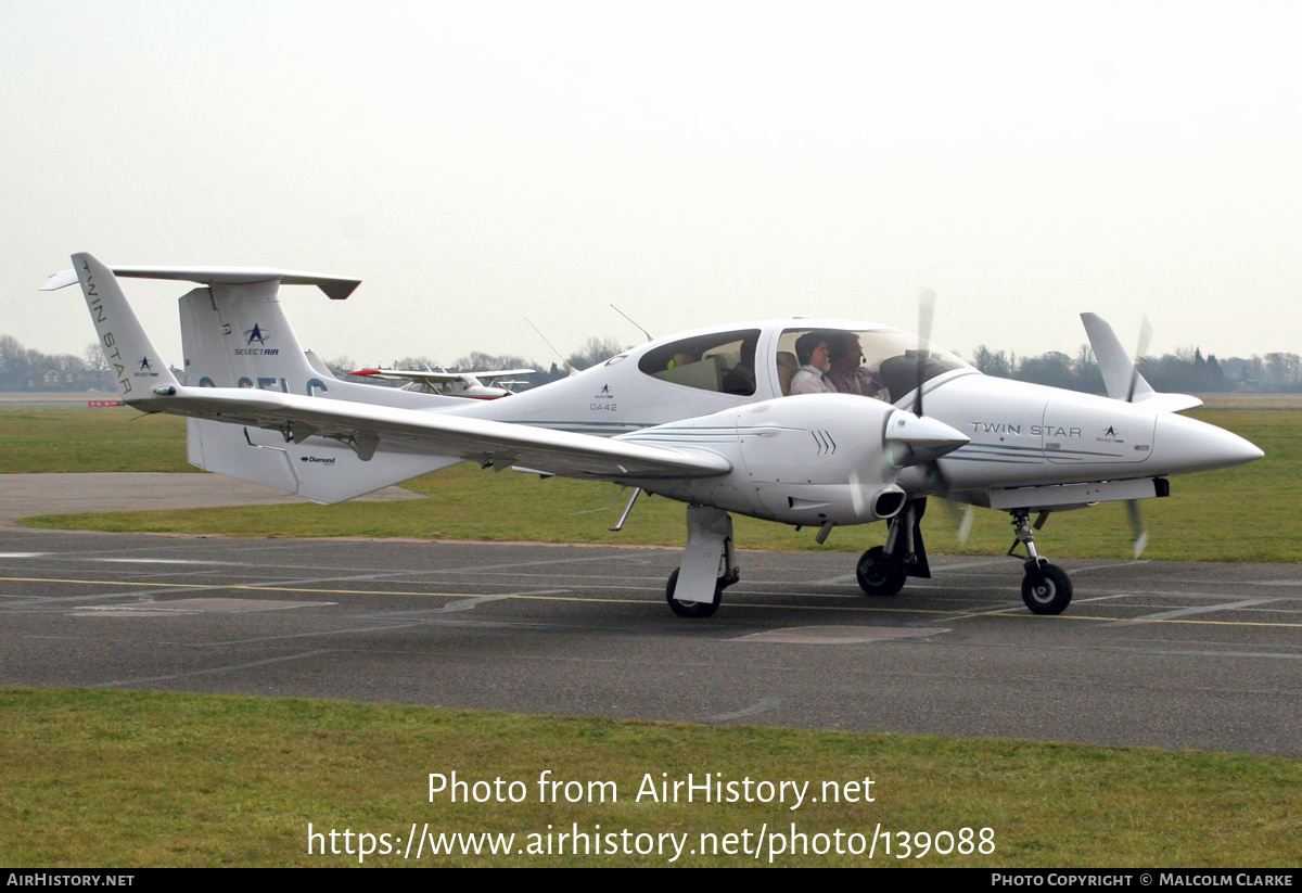 Aircraft Photo of G-SELC | Diamond DA42 Twin Star | AirHistory.net #139088